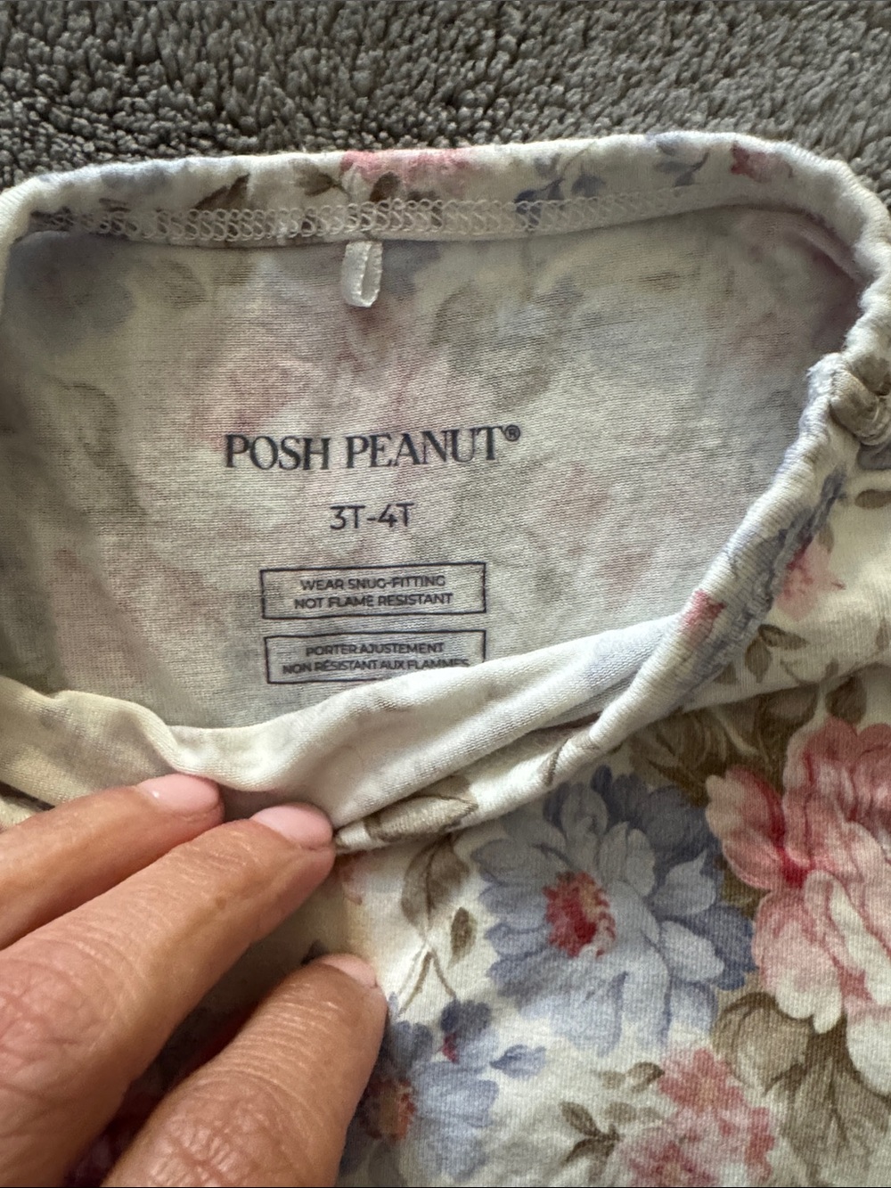 Posh Peanut 2 piece pajamas - Picture 2 of 2